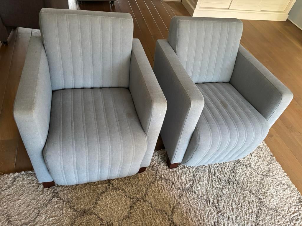 Twee fauteuils, Huis en Inrichting, Fauteuils, Ophalen, Gebruikt, 75 tot 100 cm, 50 tot 75 cm