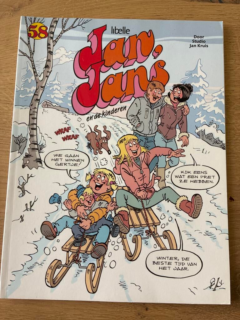 Jan, Jans en de Kinderen 58 - Winterpret, Boeken, Eén stripboek, Ophalen of Verzenden, Gelezen