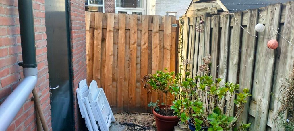 Schuttingdeel Hout 2x2m, Tuin en Terras, Ophalen, Minder dan 3 meter, Zo goed als nieuw, 2 meter of meer