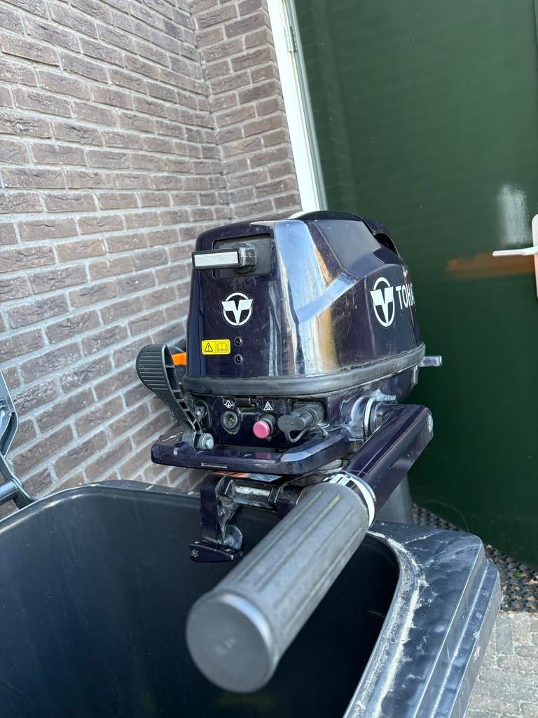 Tohatsu 5 PK Buitenboordmotor - Betrouwbaar en Compact, Watersport en Boten, Ophalen, Gebruikt, 5 tot 10 pk, Buitenboordmotor