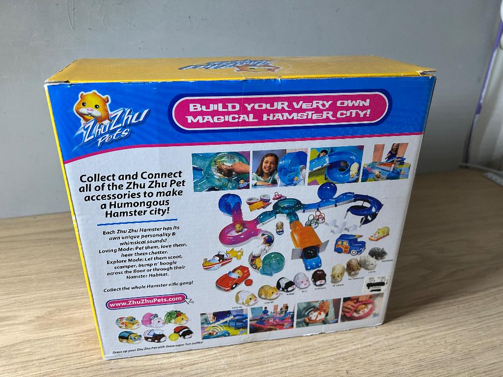 Zhu Zhu Pets Hamster Wheel Tunnels Speelset, Ophalen of Verzenden, Zo goed als nieuw