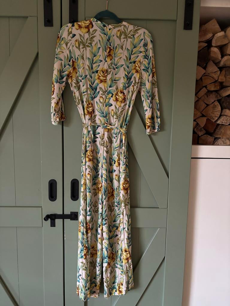 King Louie Jumpsuit met bloemenprint - Maat L, Kleding | Dames, Jumpsuits, Ophalen of Verzenden, Zo goed als nieuw, Maat 42/44 (L)