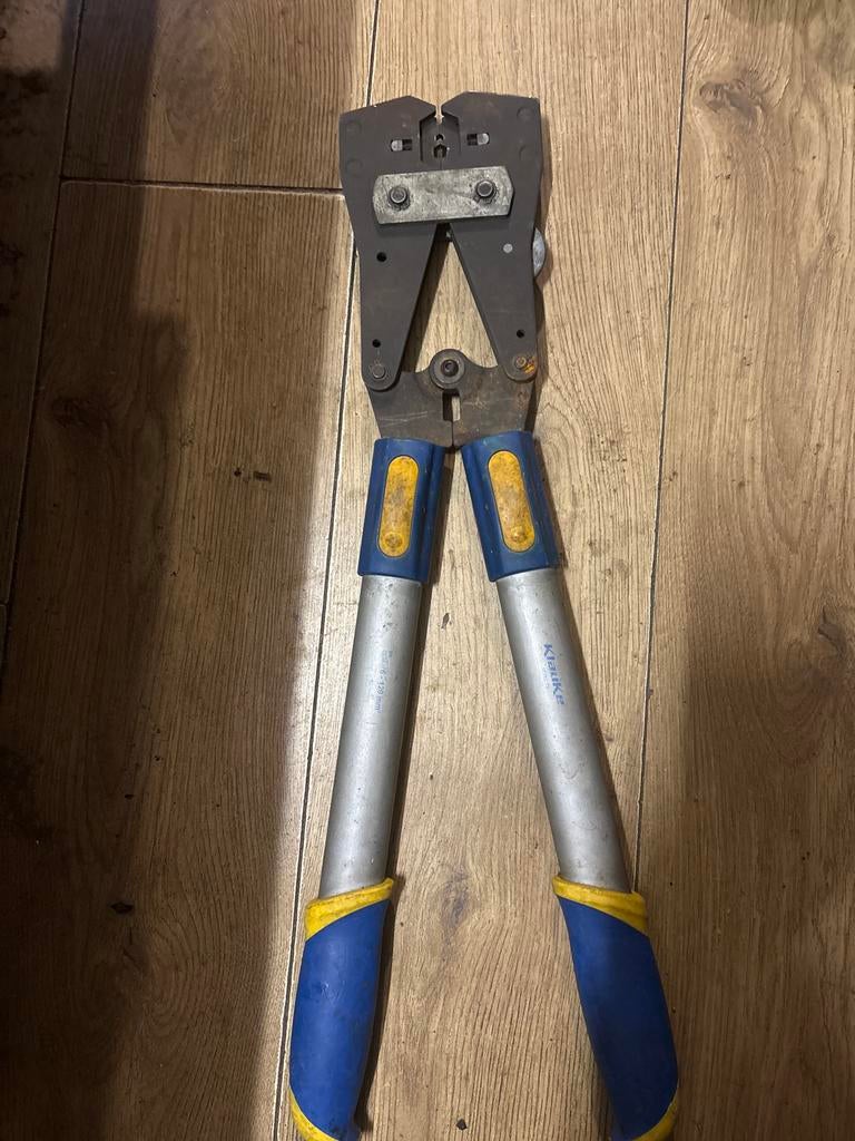 KLAU perskabelschoentang K, 6 - 120mm, Ophalen of Verzenden, Gebruikt