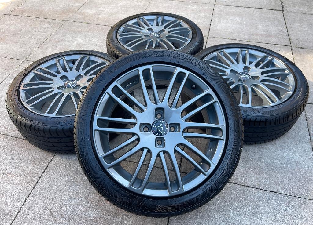 17 inch 4x100  sport velgen Mini Cooper Clio 4 Rio 3 Punto, Ophalen, Banden en Velgen, 17 inch, Personenwagen