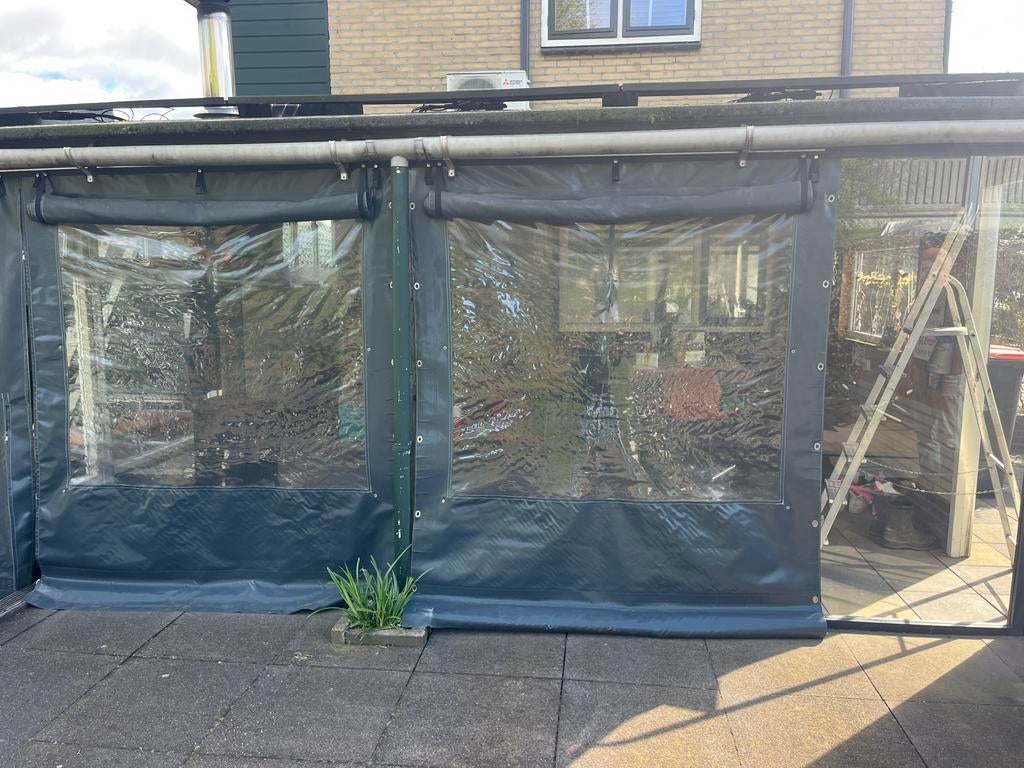 Zeilen voor verranda of overkapping, Ophalen, Gebruikt, Veranda