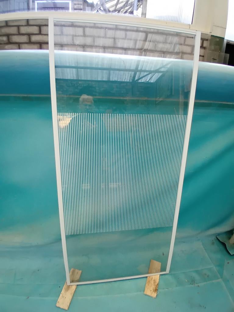 Douche wand, Ophalen, Nieuw, Glas, Douche