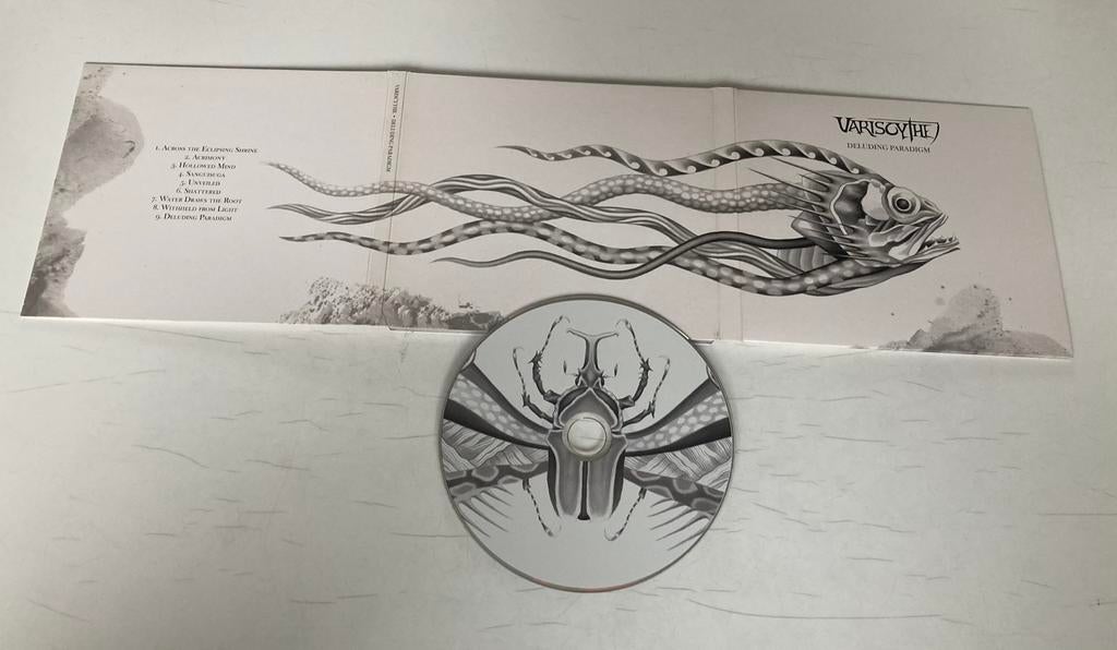 Variscythe - deluding paradigm (digipak/nieuwstaat), Ophalen of Verzenden, Zo goed als nieuw