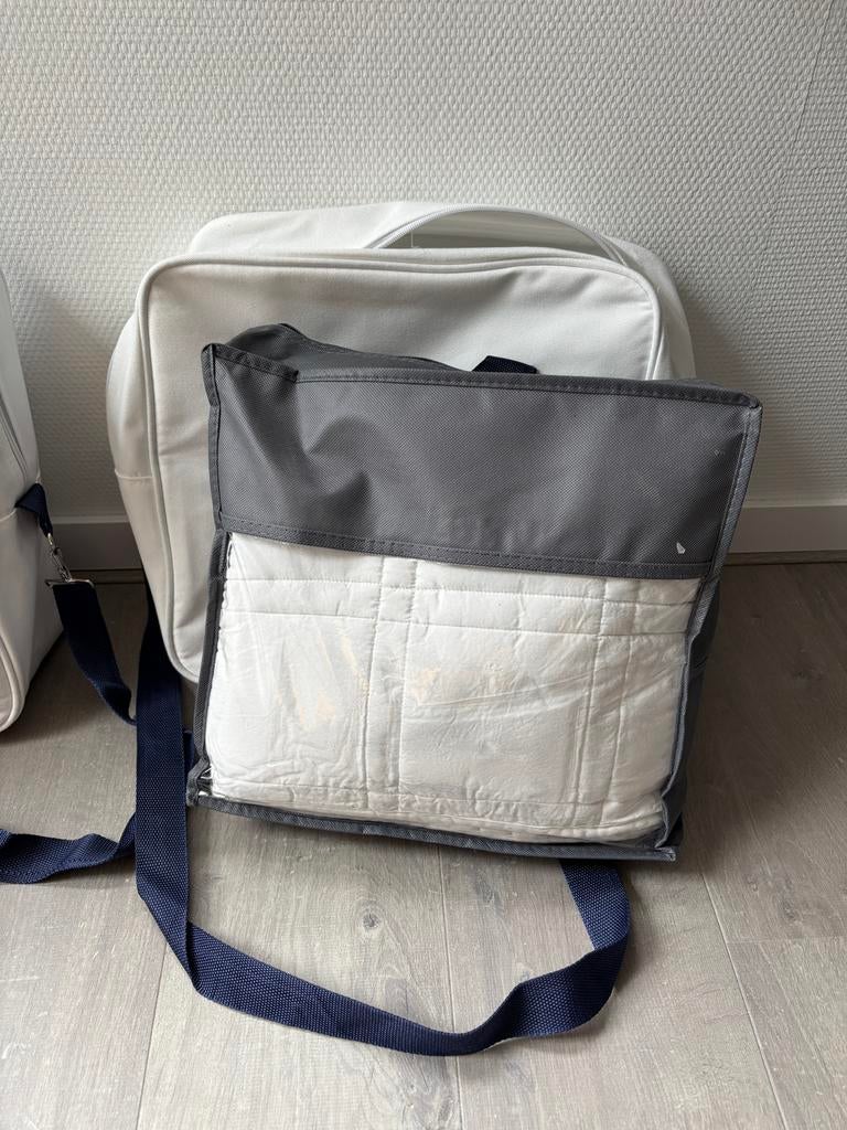 Verzwaringsdekens, Ophalen, Eenpersoons, Wit, Deken of Dekbed