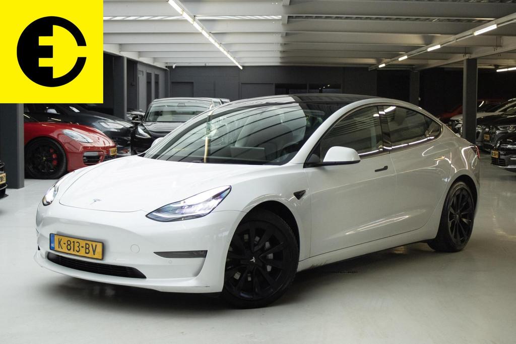 Tesla Model 3 Long Range AWD 75 kWh | 89,7% SOH | Stoelverwa, Automaat, Gebruikt, Zwart, Wit
