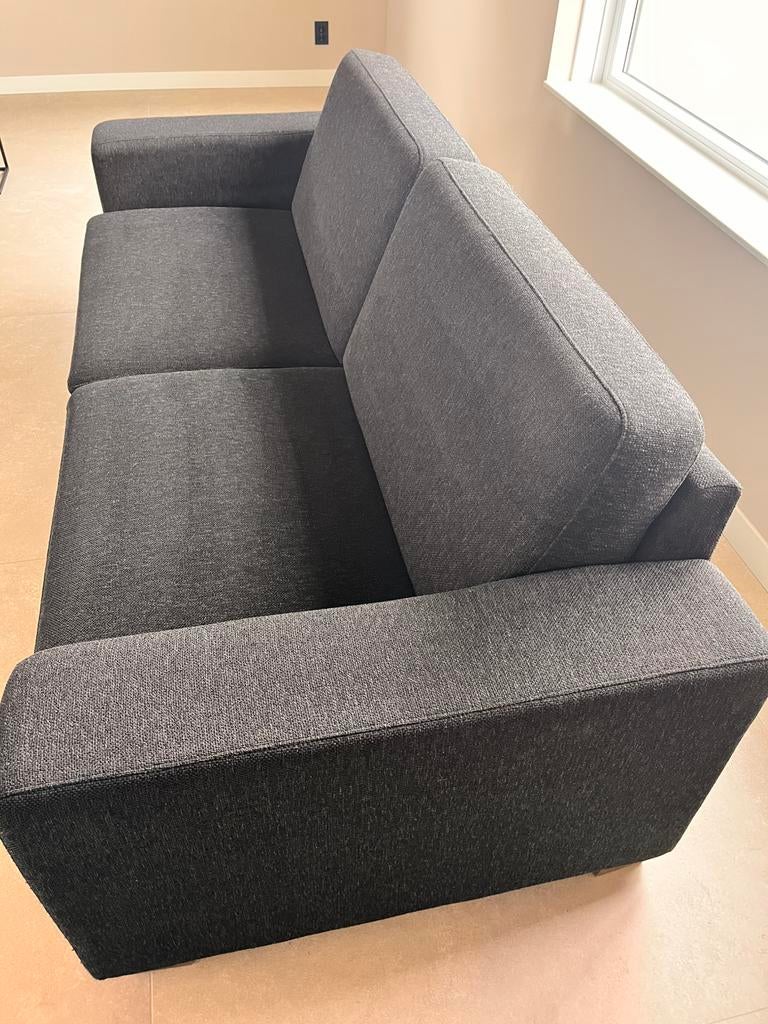 Tweepersoonsbank, Ophalen, Gebruikt, 75 tot 100 cm, Rechte bank