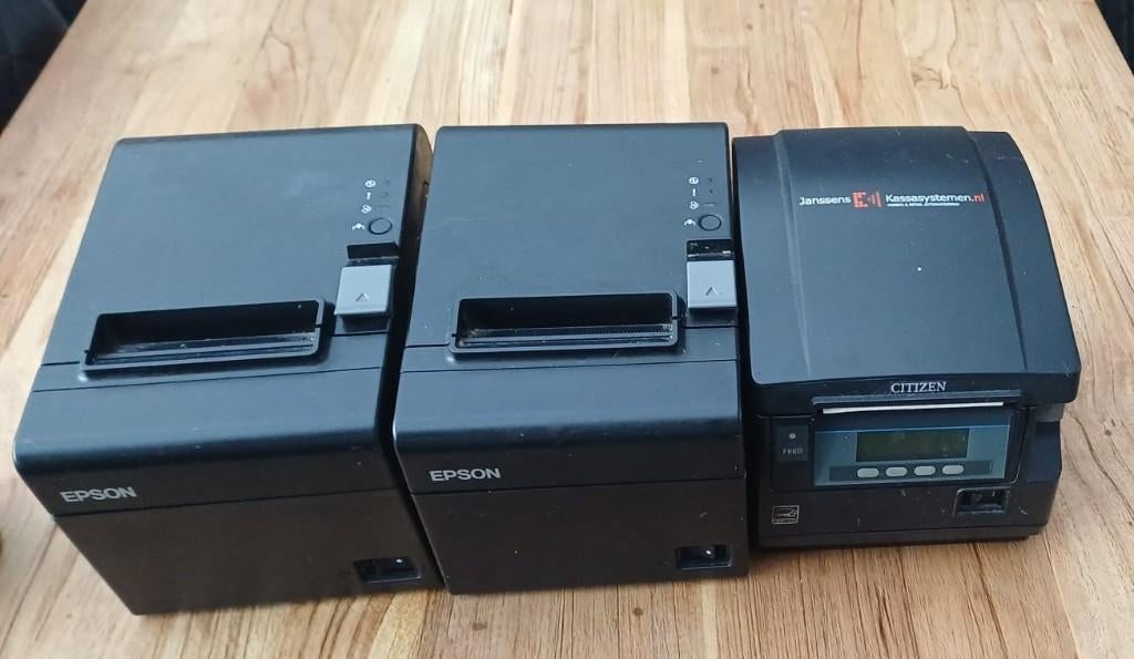 Bonrolprinter, Ophalen, Gebruikt, Zwart-en-wit printen, Printer