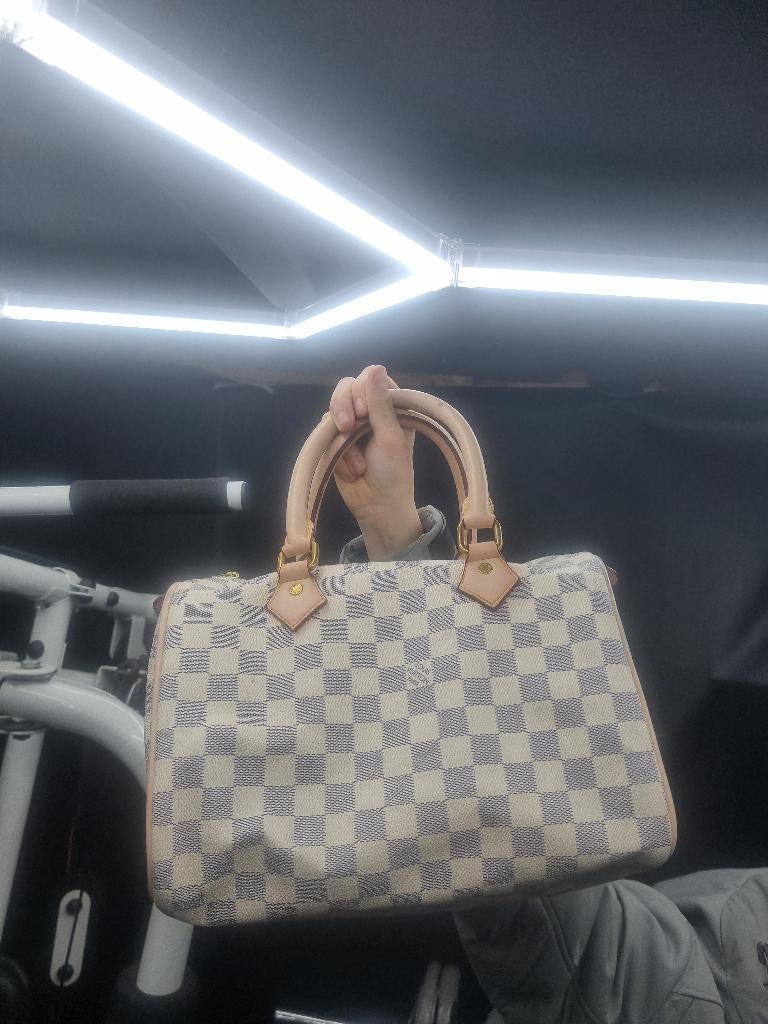 Speedy tas L. V, Ophalen of Verzenden, Gebruikt, Wit, Handtas