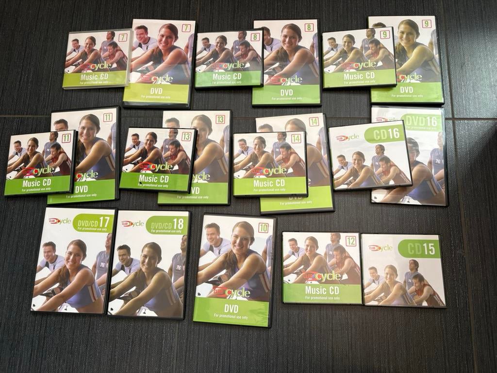 Club joy cycle instructie dvd / cd 7-18, Cursus of Instructie, Alle leeftijden, Ophalen of Verzenden, Gebruikt