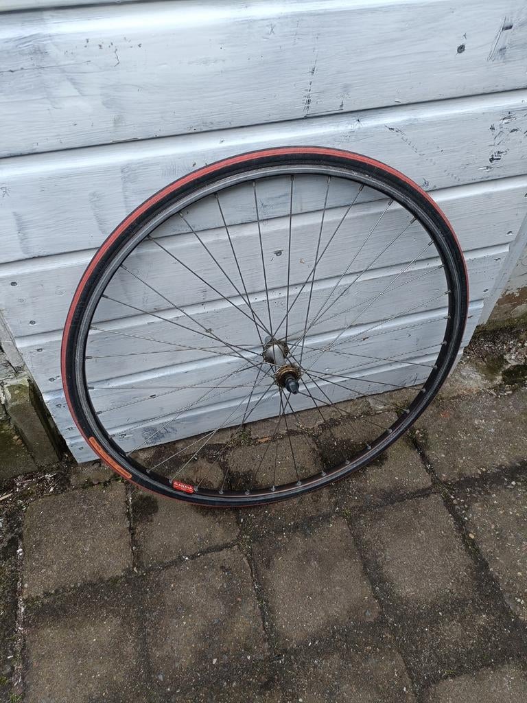 Racefiets wielen set: Shimano RX100 naven, Araya velgen, Fietsen en Brommers, Ophalen of Verzenden