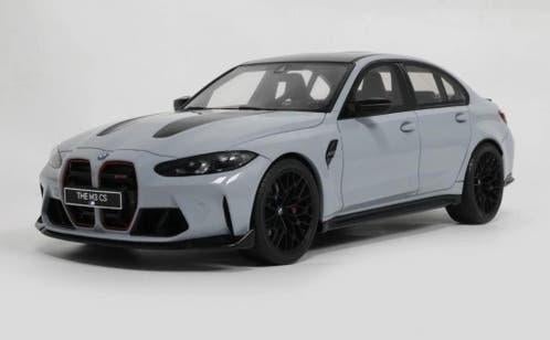 BMW M3 CS M '24, grijs (Brooklyn grey) - 1:18 - GT Spirit, Overige merken, Rue de L' Ecusson 2, 56120 Josselin France, Nieuw, Ophalen of Verzenden