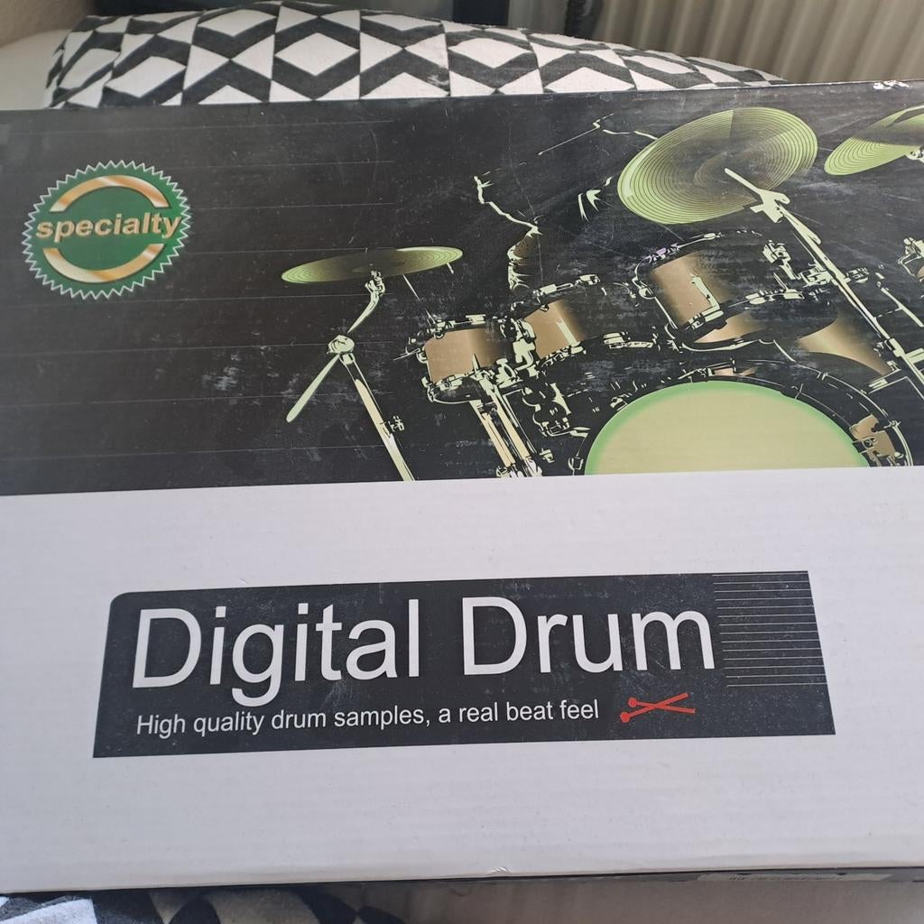Mini Digitale Drumstel - Compact en Draagbaar, Muziek en Instrumenten, Ophalen