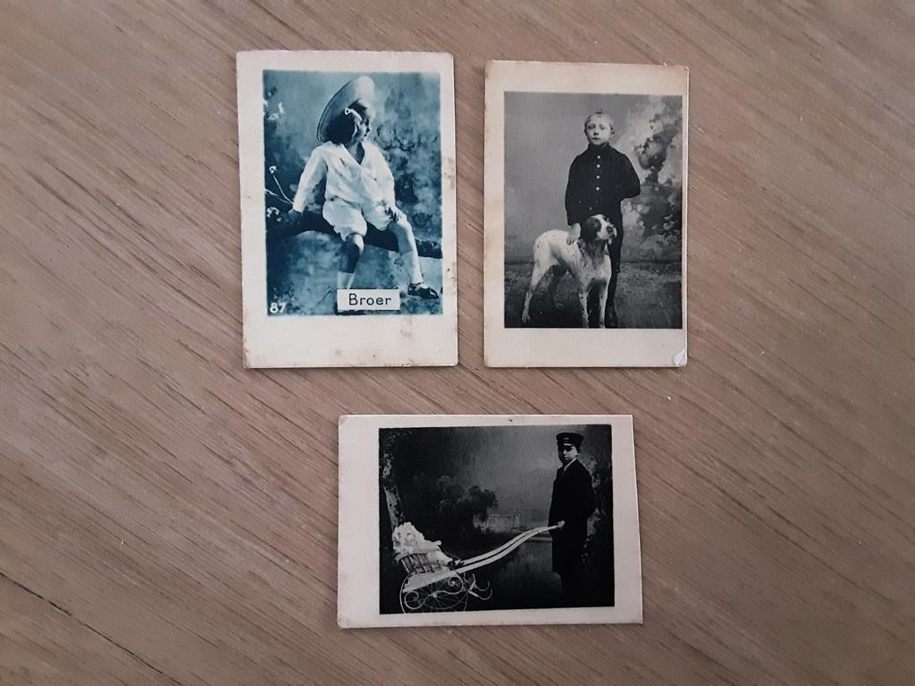 Reclameplaatjes koffie thee handel de Concurrent Amsterdam, Ophalen of Verzenden, Gebruikt