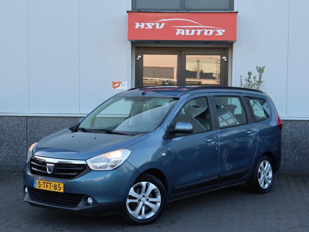 Dacia Lodgy 1.2 TCe Prestige 7p airco LM org NL, Auto's, Dacia, Voorwielaandrijving, Euro 5, Gebruikt, 4 cilinders