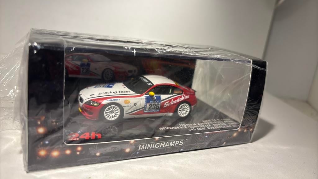 Bmw z4 m coupe #236 minichamps 1.43, Auto, Ophalen of Verzenden, MiniChamps, A