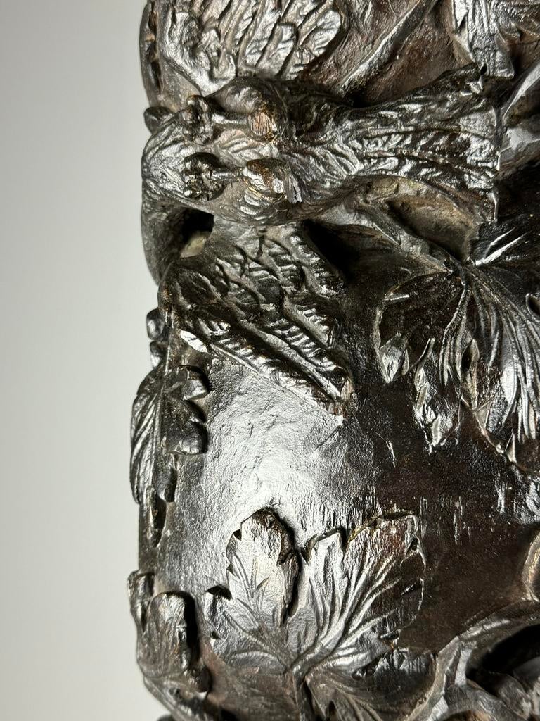 Zuil 18e eeuw zwart, Ophalen, Gebruikt