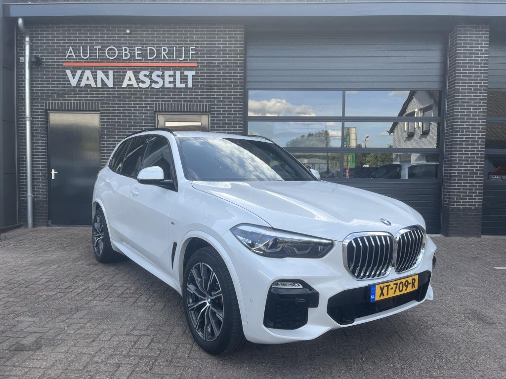 Bmw X5 xDrive40i High Executive, Auto's, Gebruikt, Met garantie (alle), Wit, Bedrijf