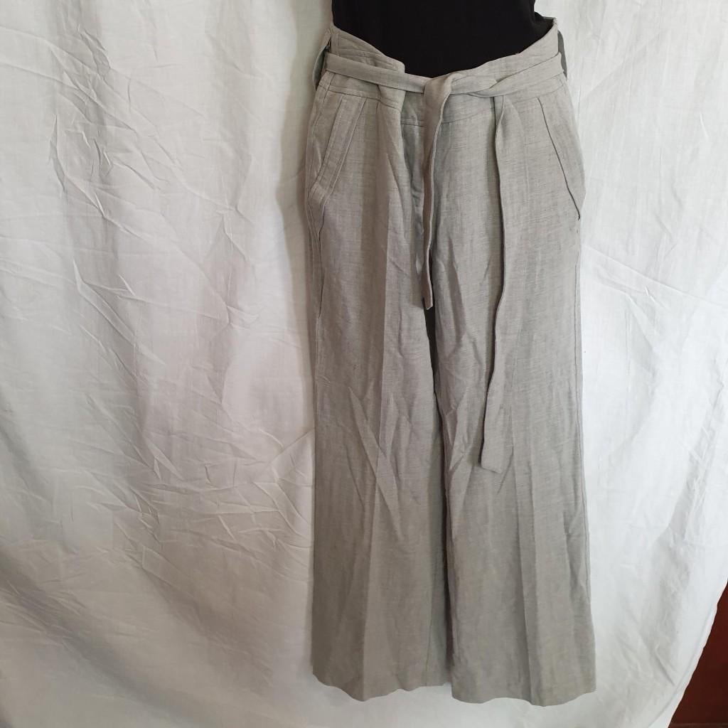 Nette lichtgijze damesbroek. Mt 36. Merk Vero Moda, ., Ophalen of Verzenden, Zo goed als nieuw, .