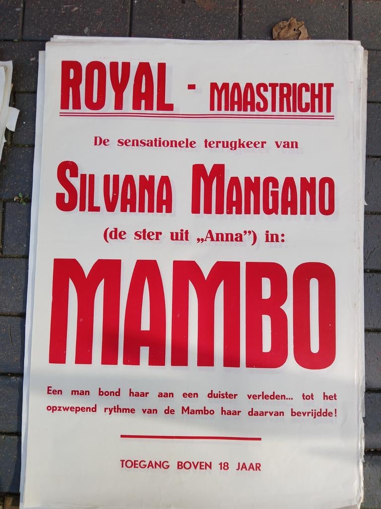 Vintage filmposters, Ophalen of Verzenden, A1 t/m A3, Film en Tv, Rechthoekig Staand