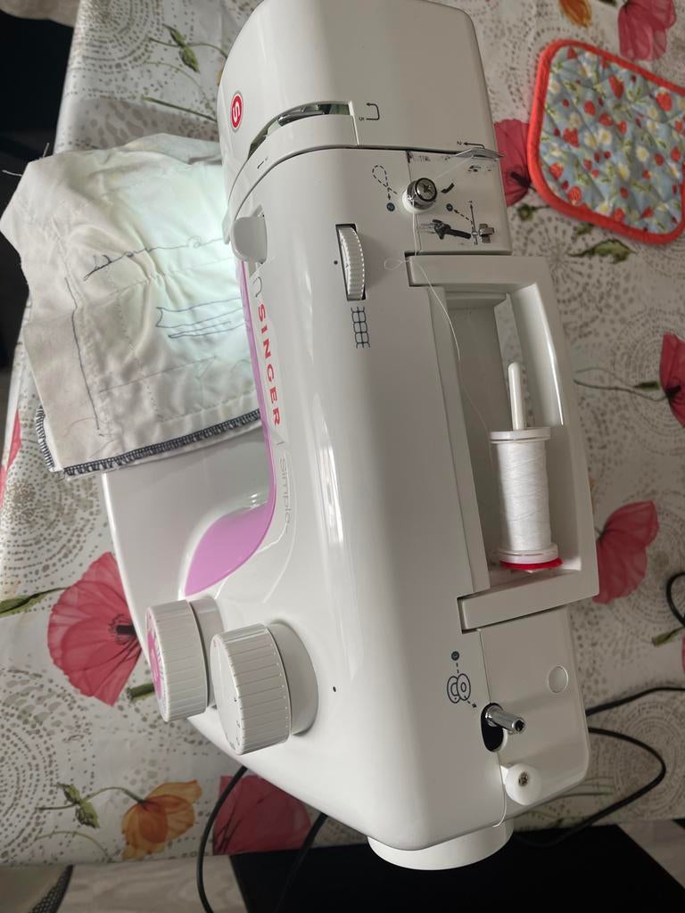 Singer Simple naaimachine z.g.a.n., Ophalen of Verzenden, Gebruikt, Naaimachine, Singer