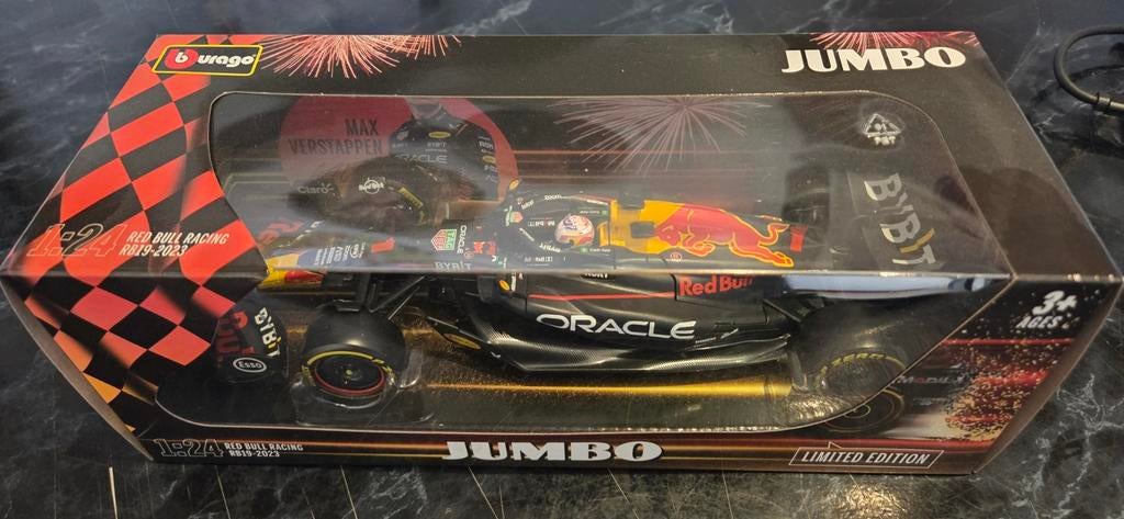 !!! MAX VERSTAPPEN 1:24 JUMBO !!!, Ophalen of Verzenden, Nieuw, Auto, Bburago