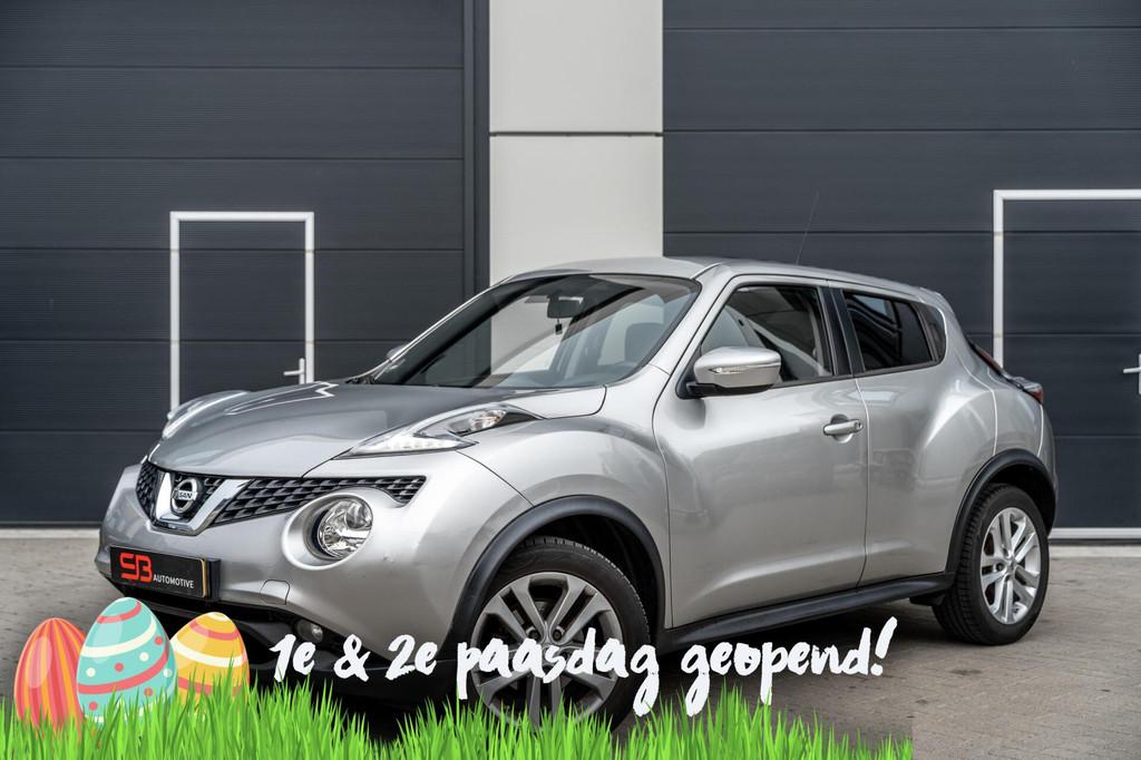Nissan Juke 1.2 DIG-T S/S N-Connecta Airco|Camera|Cruise!, Voorwielaandrijving, 639 kg, Stof, 1250 kg