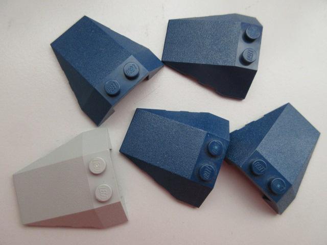 nr. 9821, Schuine stenen, 48933, Ophalen of Verzenden, Zo goed als nieuw, Complete set, Lego