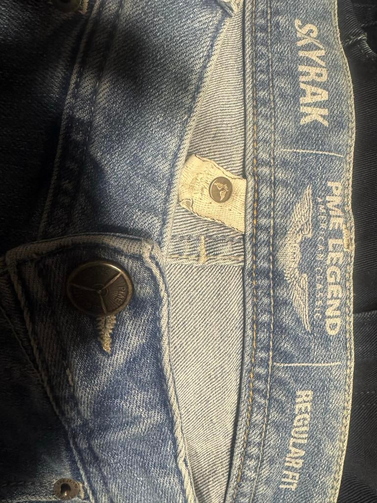 2x PME Legend Jeans W38 L32 - Regular Fit, Ophalen of Verzenden, Gedragen, Blauw, W36 - W38 (confectie 52/54)