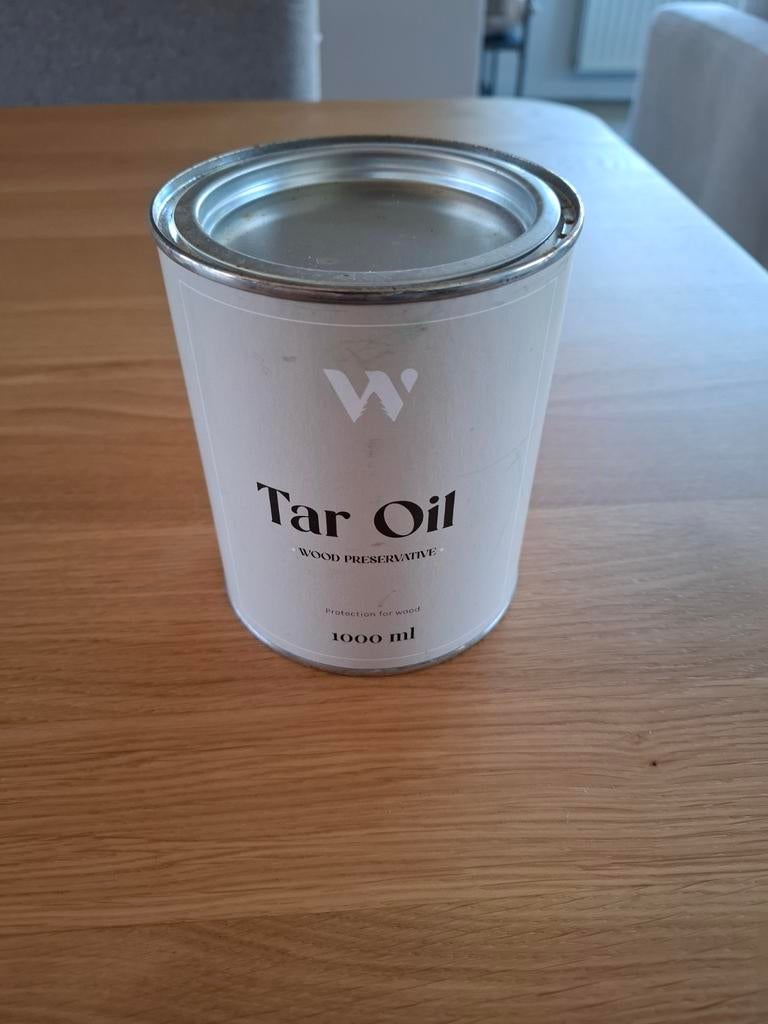 Tar olie voor buiten sauna, Ophalen of Verzenden