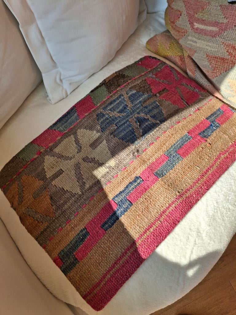 Kelim kussen nieuw, Huis en Inrichting, Woonaccessoires | Kussens, Ophalen of Verzenden, Nieuw, Vierkant