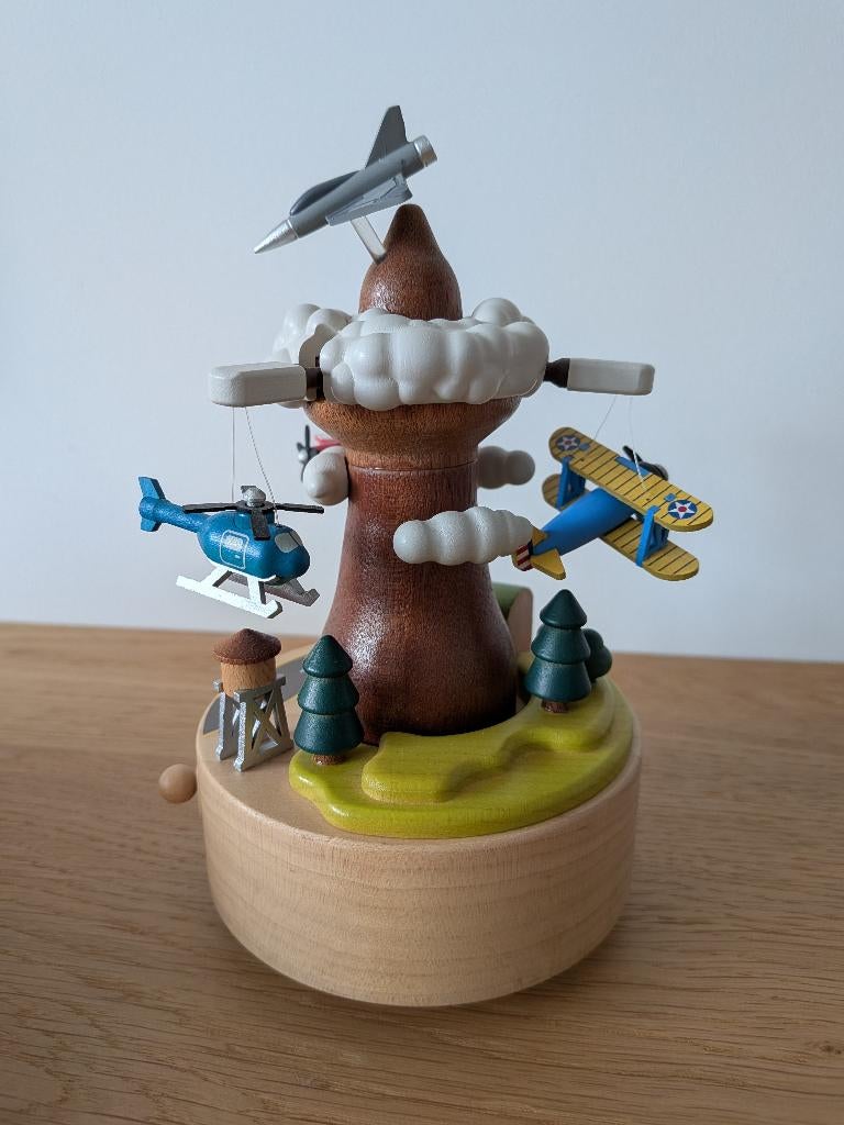 Wooderful Life muziekdoosje – Propeller Plane (Vliegtuig), Ophalen, Zo goed als nieuw, Overige typen