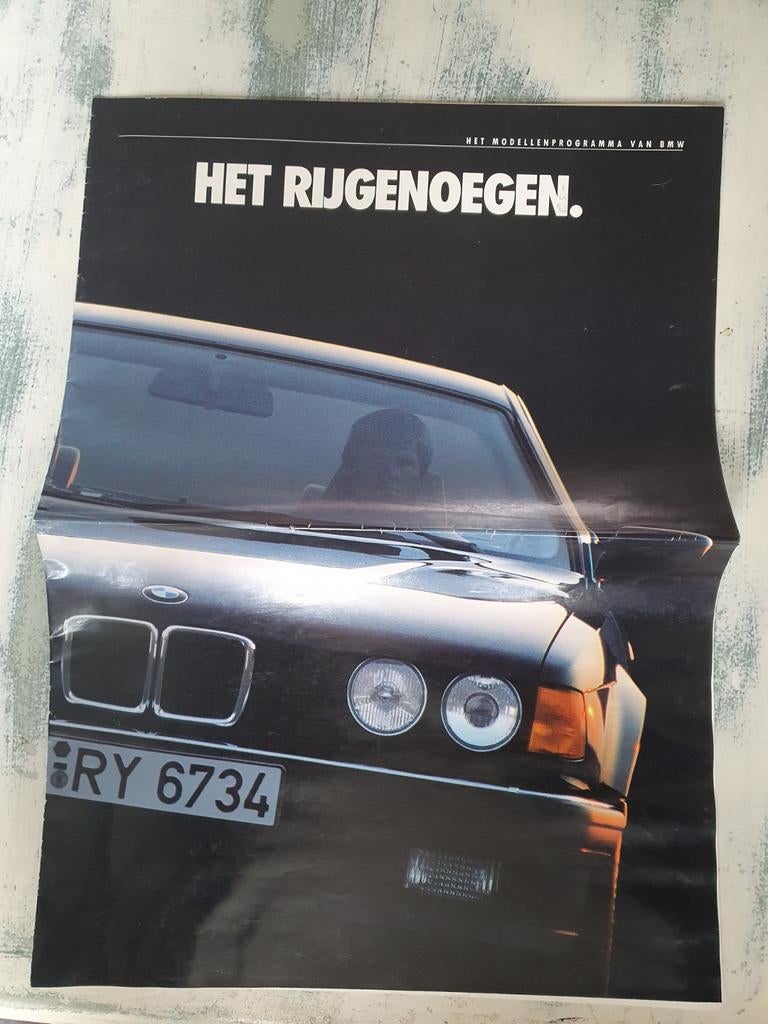 BMW modellenprogramma 1988, Ophalen of Verzenden, BMW