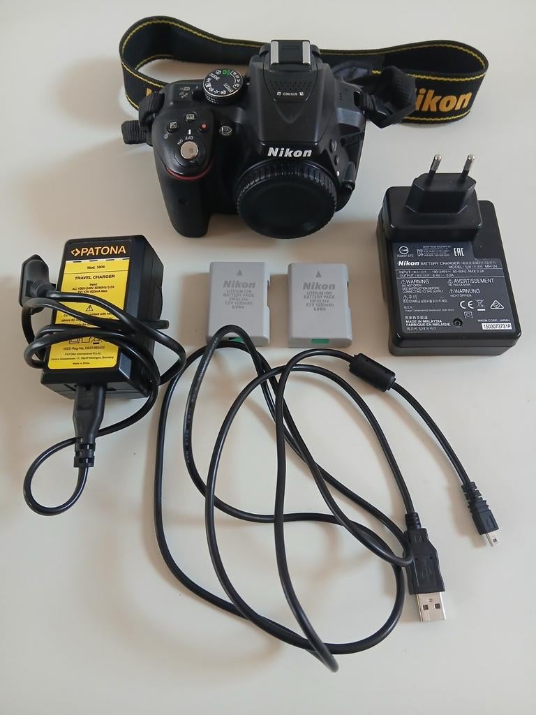 Nikon D5300 camera body, Audio, Tv en Foto, Fotocamera's Digitaal, Spiegelreflex, Ophalen of Verzenden, Zo goed als nieuw, Nikon