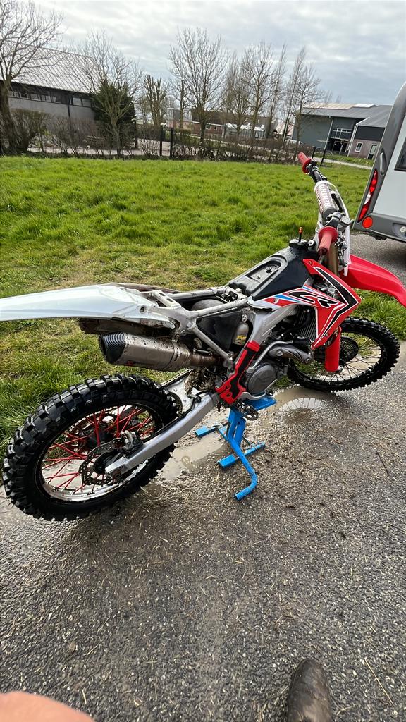 Honda CRFr 450cc 2016, Ophalen, Zo goed als nieuw, Honda
