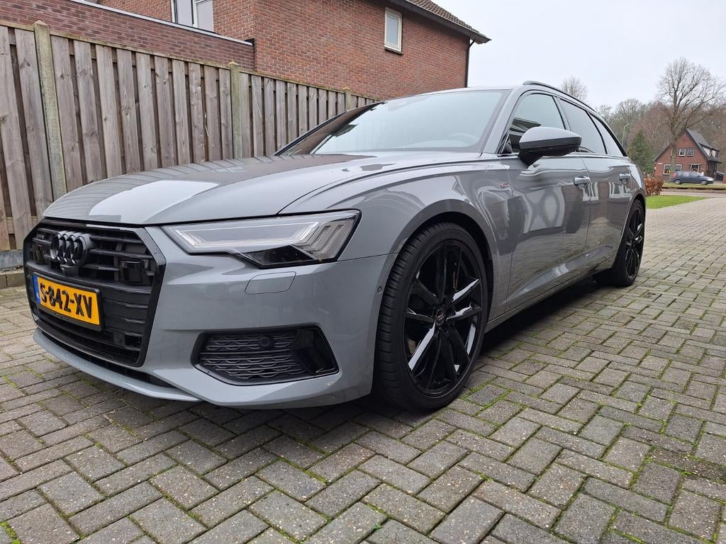 Zeer mooie luxe uitgevoerde audi A6 3.0 50tdi, Zwart, Overige kleuren, Leder, Stationwagon
