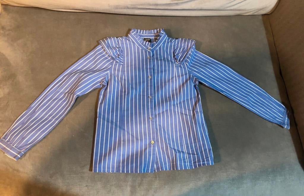 blouse scotch en soda Maat 128, Ophalen of Verzenden, Zo goed als nieuw, Meisje, Overhemd of Blouse