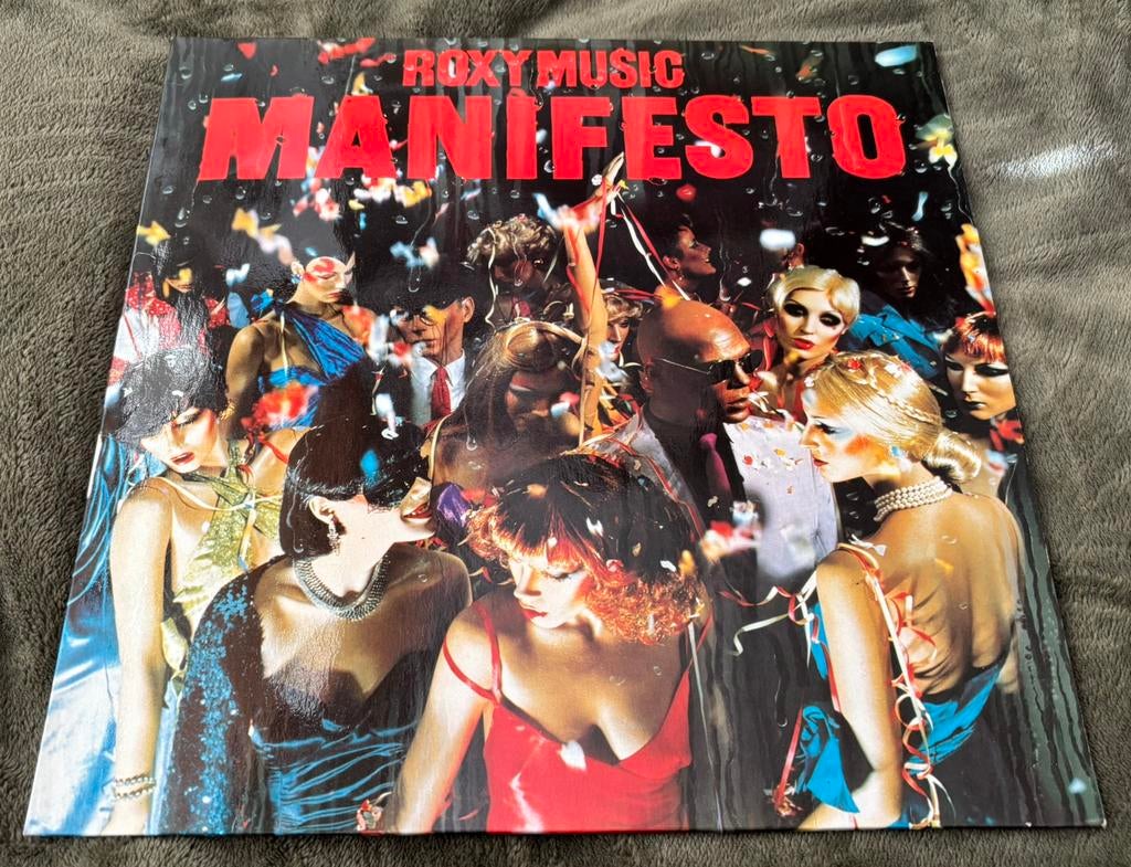 Muziek LP: Roxy Music - Manifesto, Ophalen of Verzenden, Gebruikt, Overige formaten, Poprock