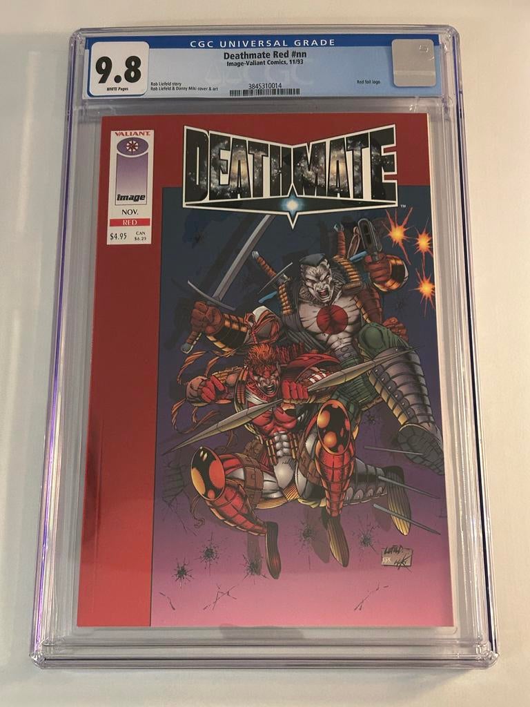 Deathmate Red (Image Comics / Valiant 10/1993) CGC 9.8, Boeken, Strips | Comics, Zo goed als nieuw, Eén comic, Amerika, Ophalen of Verzenden