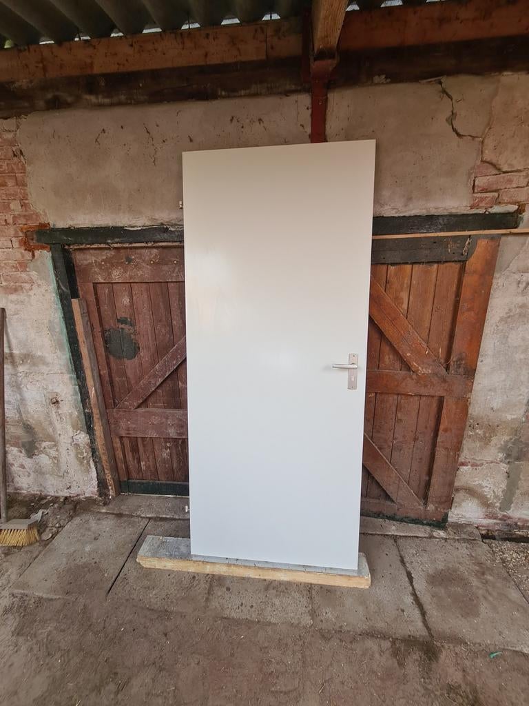 Nette opdekdeur, Ophalen, Gebruikt, 80 tot 100 cm, Binnendeur