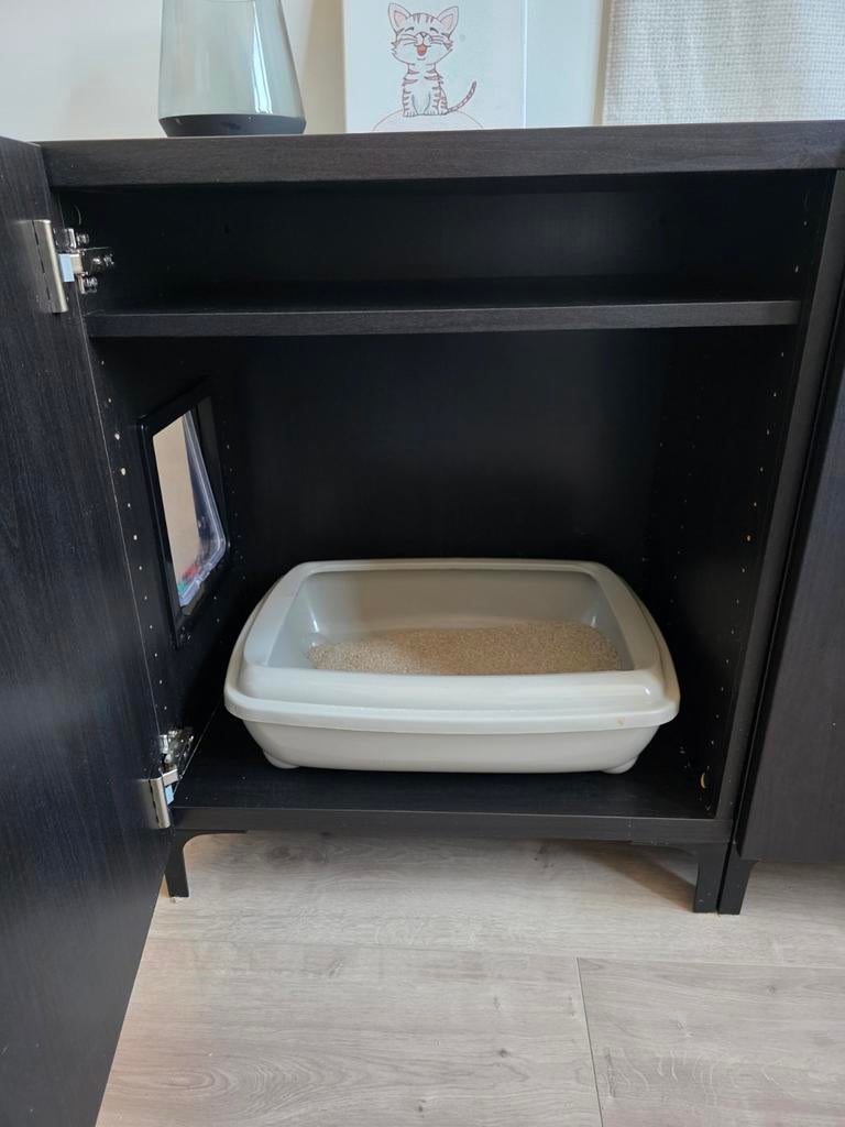 Kattenbak kast., Ophalen, 25 tot 50 cm, Minder dan 100 cm