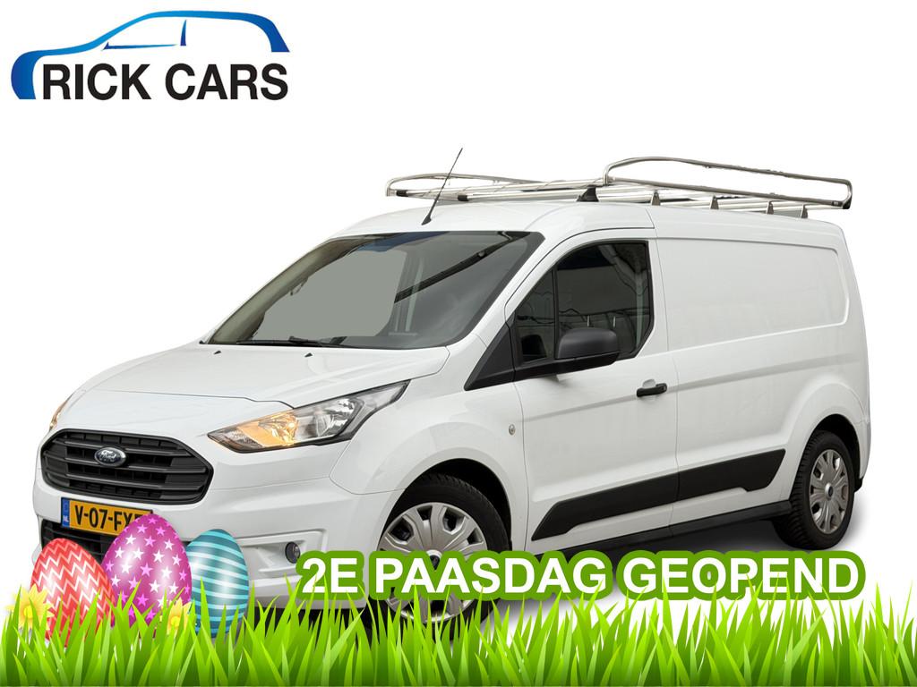 Ford Transit Connect 1.5 EcoBlue100PK Euro 6 L2 Trend CarPla, Voorwielaandrijving, Gebruikt, 4 cilinders, Wit