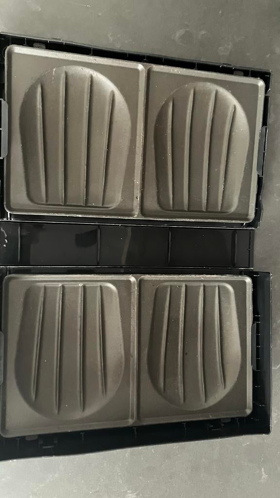 Tefal Contactgrill Platen - Losse Grillplaten, Ophalen of Verzenden, Vaatwasmachinebestendig, Gebruikt, Tafelgrill