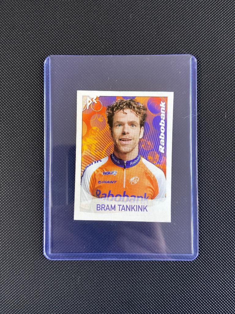 Bram Tankink Panini Sprint 2009 Sticker Rabobank, Verzenden, Zo goed als nieuw, Overige sporten, Poster, Plaatje of Sticker