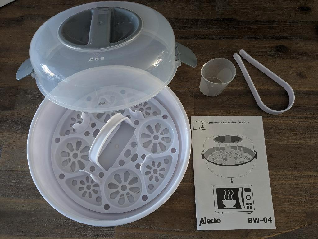 Magnetron flessen sterilisator, Ophalen of Verzenden, Zo goed als nieuw, Sterilisator