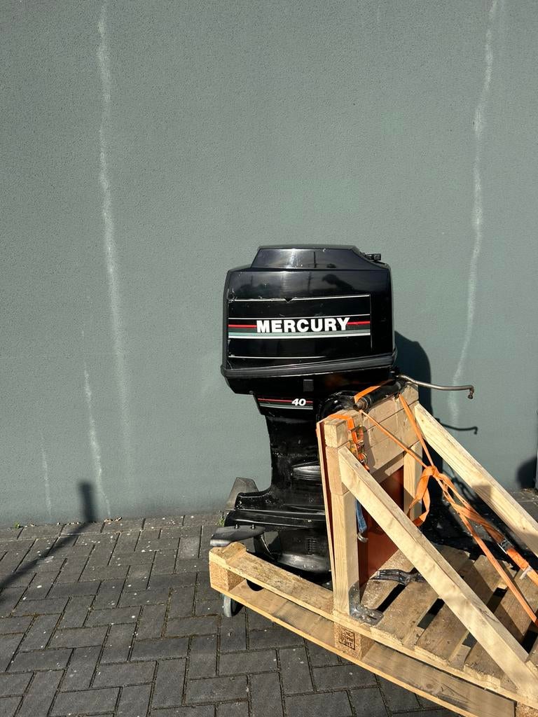 Mercury 40 PK 2 takt buitenboord motor, Ophalen, Gebruikt, ., Mercury