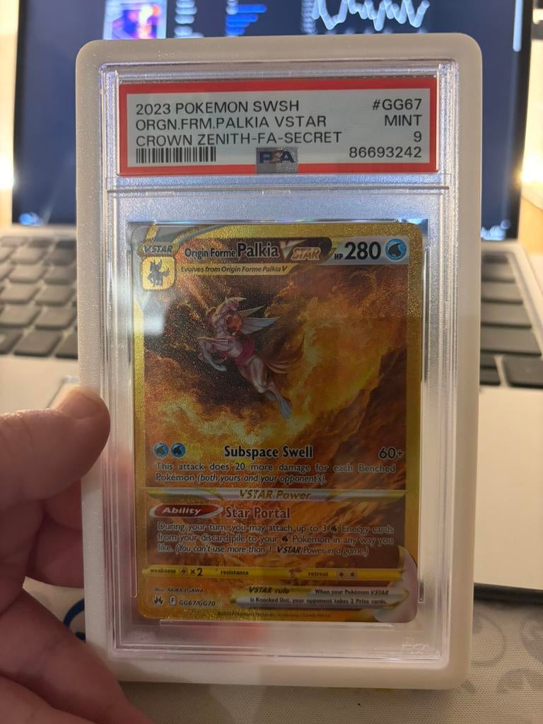 Origin form palkia gg67 psa9, Ophalen of Verzenden, Zo goed als nieuw